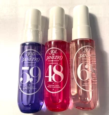 Sol de Janeiro Perfume Mist LOT OF 3- Travel Set w/ 59, 68, 48- 1oz ea. Sealed