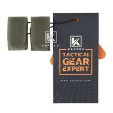 KRYDEX Hook&Loop Cable Management Strap for Antennas Cable Webbing Ranger Green