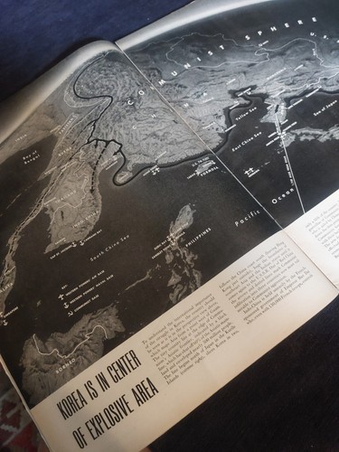 LIFE MAGAZINE 31 JULY 1950 Gambling in the USA Korean War US Air Force Greenland - 第 4/14 張圖片