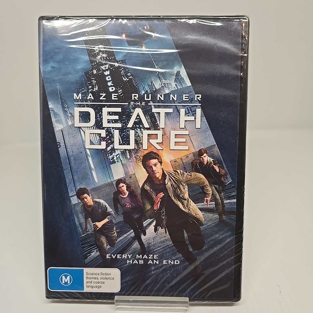 Maze Runner-The Death Cure (DVD, 2018) Dylan O'Brien Nathalie