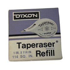 Vintage Dixon Taperaser Refill 3185 Typewriter Correction Tape  NIP Tape Eraser thumbnail