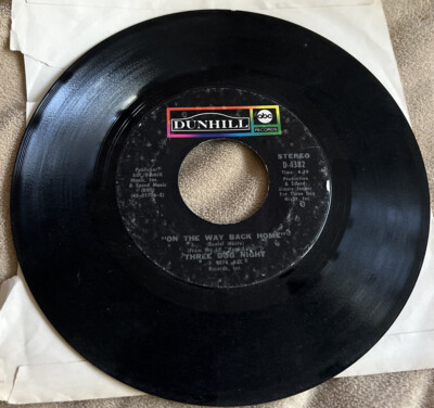 three dog night The Show Must Go On/On The Way Back Home 45