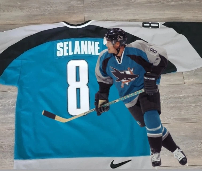 Vintage San Jose Sharks Koho NHL Hockey Black Jersey Size 