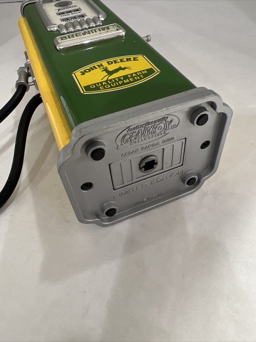 Vtg Style John Deere GEARBOX Gas Pump Tokheim Coin Bank Limited