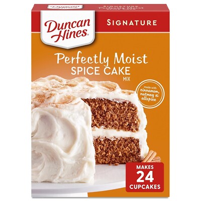 Duncan Hines Signature Perfectly Moist Spice Cake Mix, 15.25 oz.