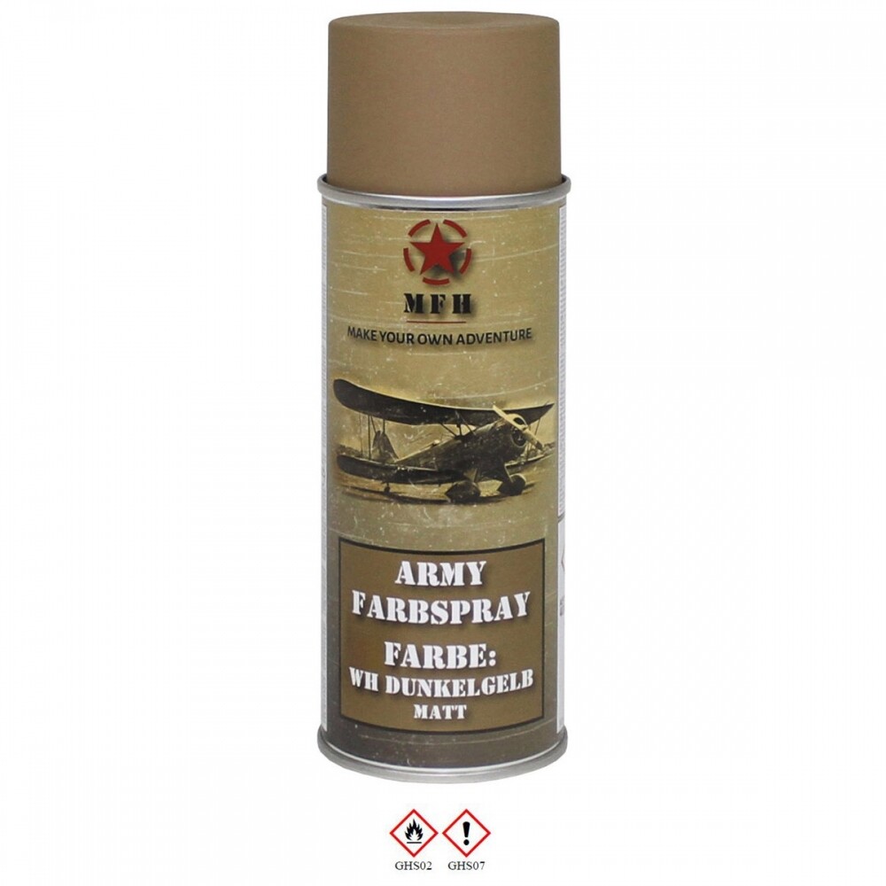 Thumbnail - Mfh Farbspray Army Matt 400 Ml Militärlack Militärfarbe Sprühdose Lack