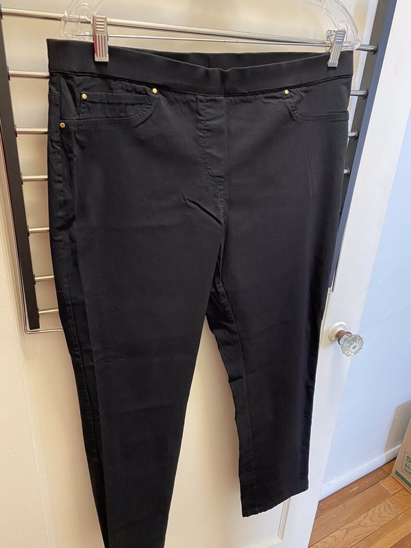 Rafaela comfort pullon waist pant 14 p stretch twill 