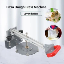 8 inch Pizza Dough Press Machine Manual Disc Dough Pastry Press Machine