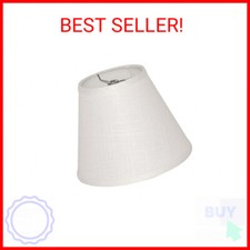TOOTOO STAR Barrel White Small Lamp Shade for Table Lamps Replacement, 5x9x7 Inc