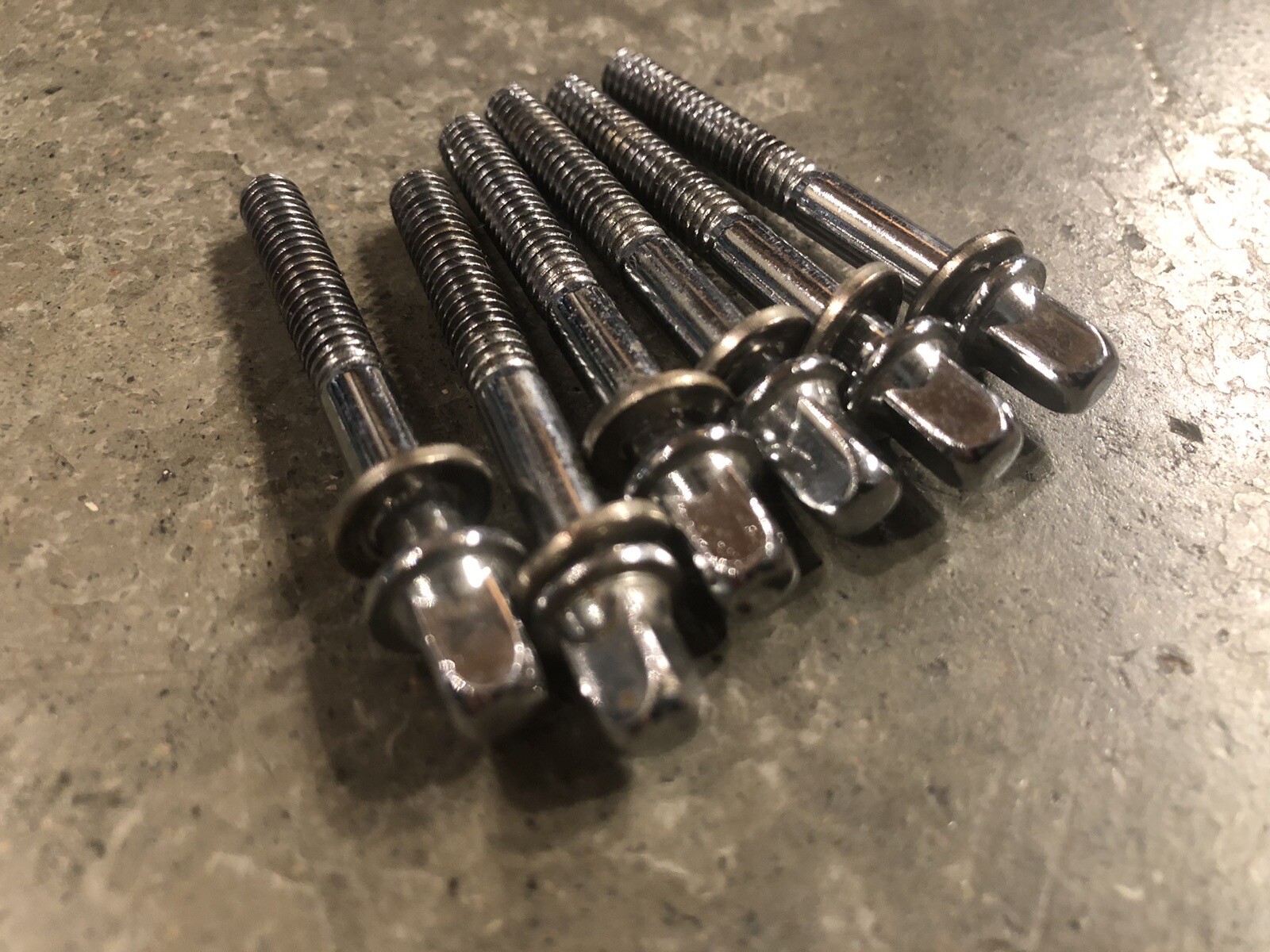 (6) Tama Tom Drum Tension Rods NICE #FL9