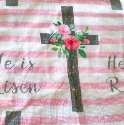 Pure Cotton Tea towels Dishcloths Cute Design Pattern Autumn Easter Christian - Picture 27 of 30