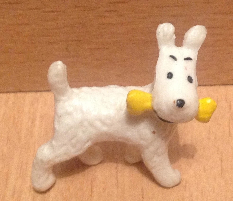 FIGURINE PVC COMICS SPAIN TINTIN KUIFJE HERGE MILOU DOG COMICSPAIN