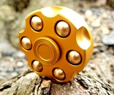 Bullets All Metal Fidget Spinner Boys Girls Kids Adults ADHD Removable Quality 