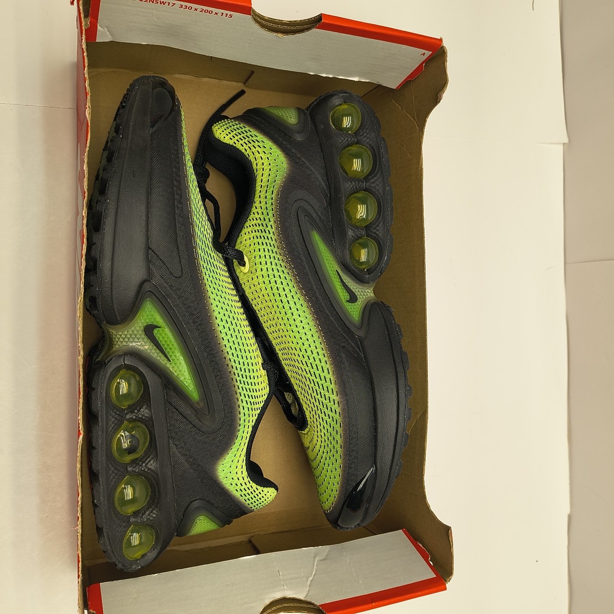Nike Air Max DN Light Lemon Twist Black Sneakers HV3521 700 