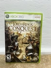 The Lord of the Rings: Conquest (Microsoft Xbox 360, 2009) NO MANUAL