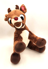 Rudolph The Red-Nosed Reindeer Plush Commonwealth 2008 Licensed Light Up Nose