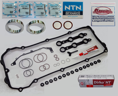 Vanos Überholsatz  + Antirasselkitt  +  NTN Lager M52TU / M54 BMW bis 9.2002
