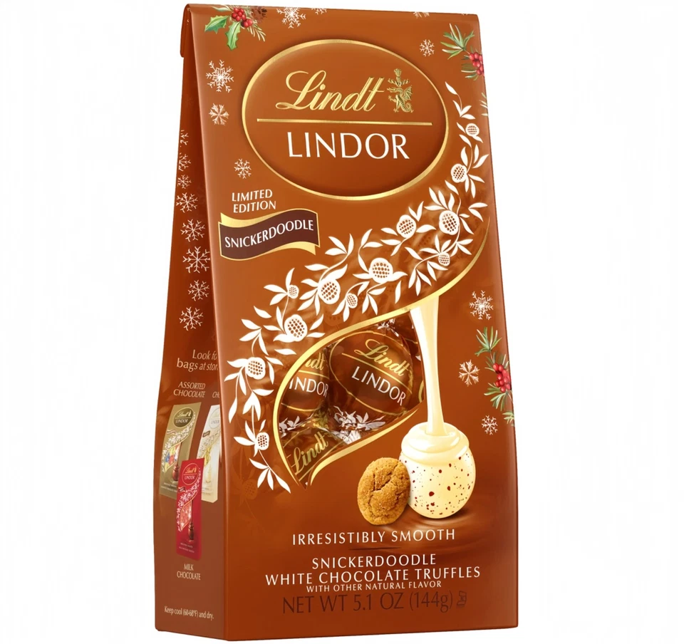 Lindt Lindor Snickerdoodle Edizione Limitata Borsa 144g Importazione USA