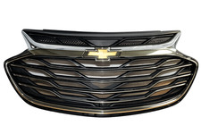 2016-2019 Chevy Cruze Oem Front Bumper Grille Black Chrome 42679306