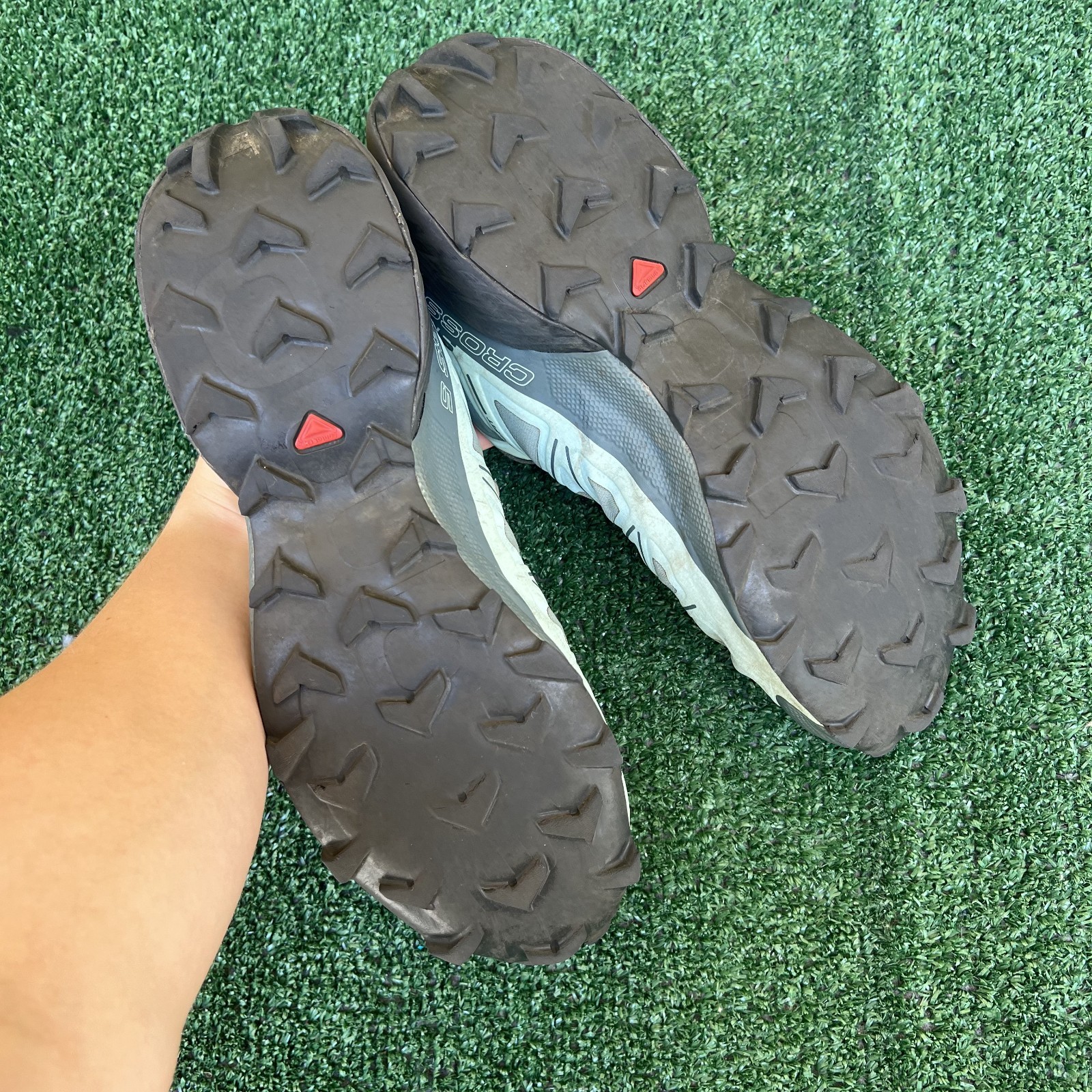 Scarpe da donna Salomon Speedcross 5 taglia US 10 5 trail running escursionismo blu acqua