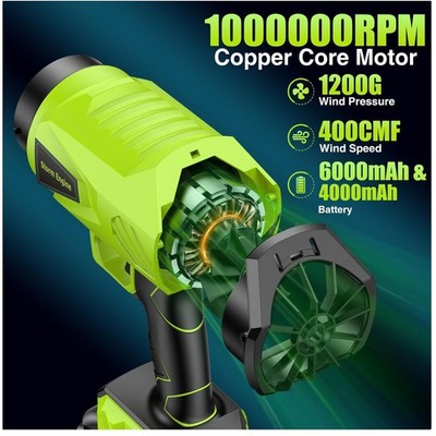 Lightweight Handheld Blower 1000,000 RPM