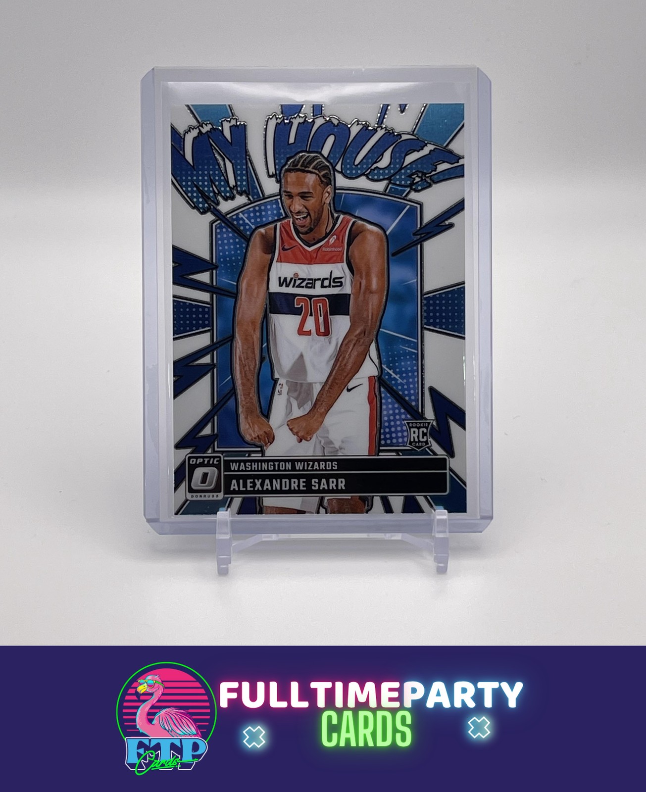 2024-25 Donruss Optic #9 Alexandre Sarr My House Holo