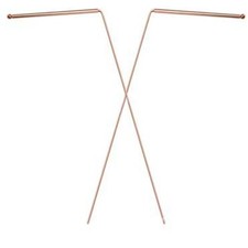 2PCS Pure Copper Dowsing rods 99.9% Copper Divining Rods Ghost Hunting