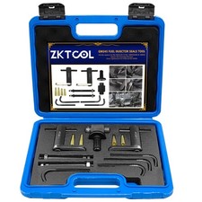 ZKTOOL GM245 Fuel Injector Rail Assembly Remover Tool Fuel Injector Seals Ins...