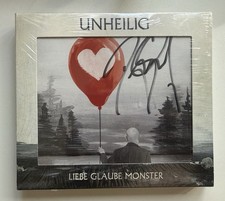 Signiertes CD Album Unheilig Liebe Glaube Mon...