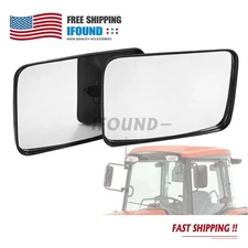 2X 3F260-53340 Rear View Mirror For Kubota B2650HSDC L3560HSTC L4060HSTC