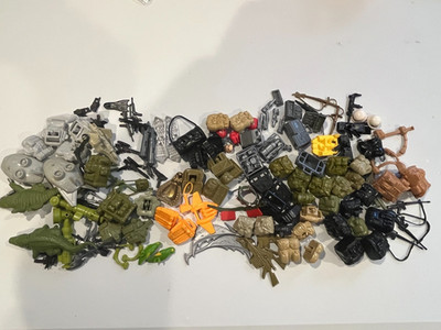 gi joe weapons accessories lot vintage ARAH original YOU PICK