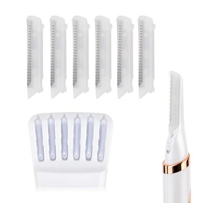 Replacement Blade Heads for Finishing Touch Flawless Dermaplane Glo with Replace