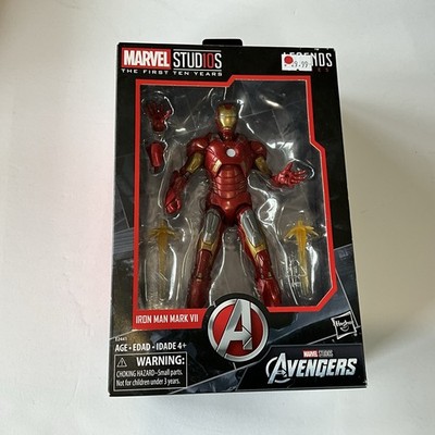 Hasbro The First Ten Years The Avengers Iron Man Mark VII Action