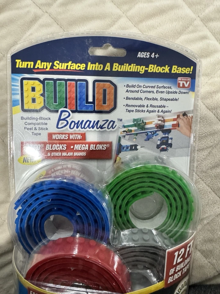 Cinta pelar y pegar Bonanza Build para bloques de construcción Foto 3 de 4
