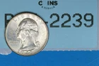 1941-D 25C WASHINGTON SILVER QUARTER EARLY US TYPE COIN RAW-2239
