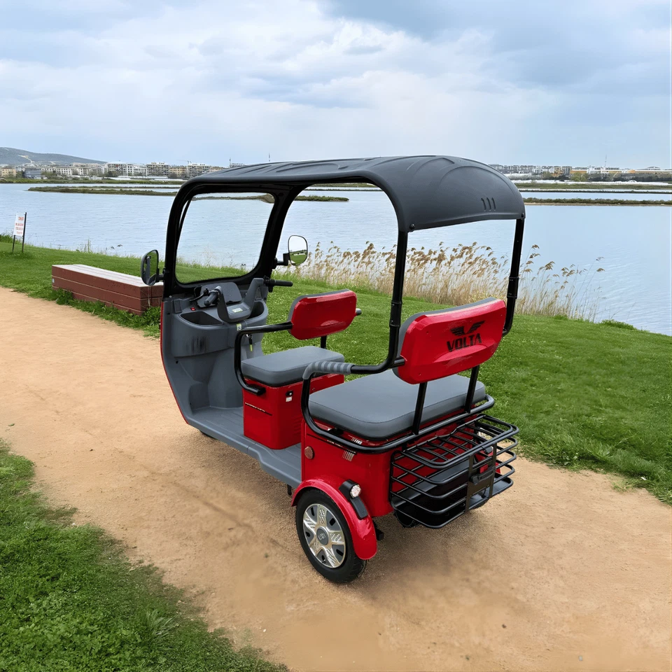 Volta VM5 NEO Elektro Dreirad mit Dach mit 2 Sitzen 25kmh Führerscheinfrei COC - Bild 4 von 4