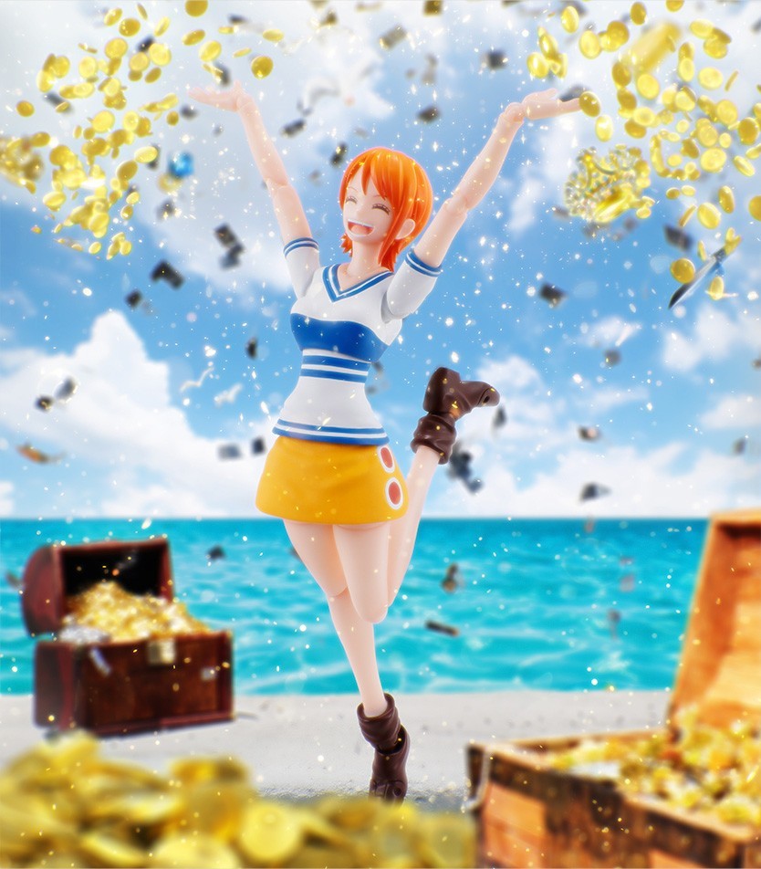 Bandai S.H. Figuarts One Piece Nami Romance Dawn