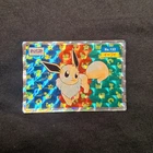 Eevee Topsun Prism Holo Japanese Vintage Pokemon Card Sticker Rare MP