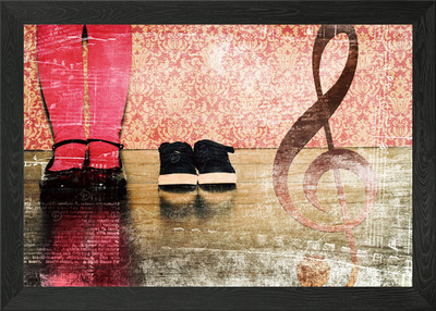 Tanz mit mir Gerahmtes Wandbild Poster Leinwanddruck Bild