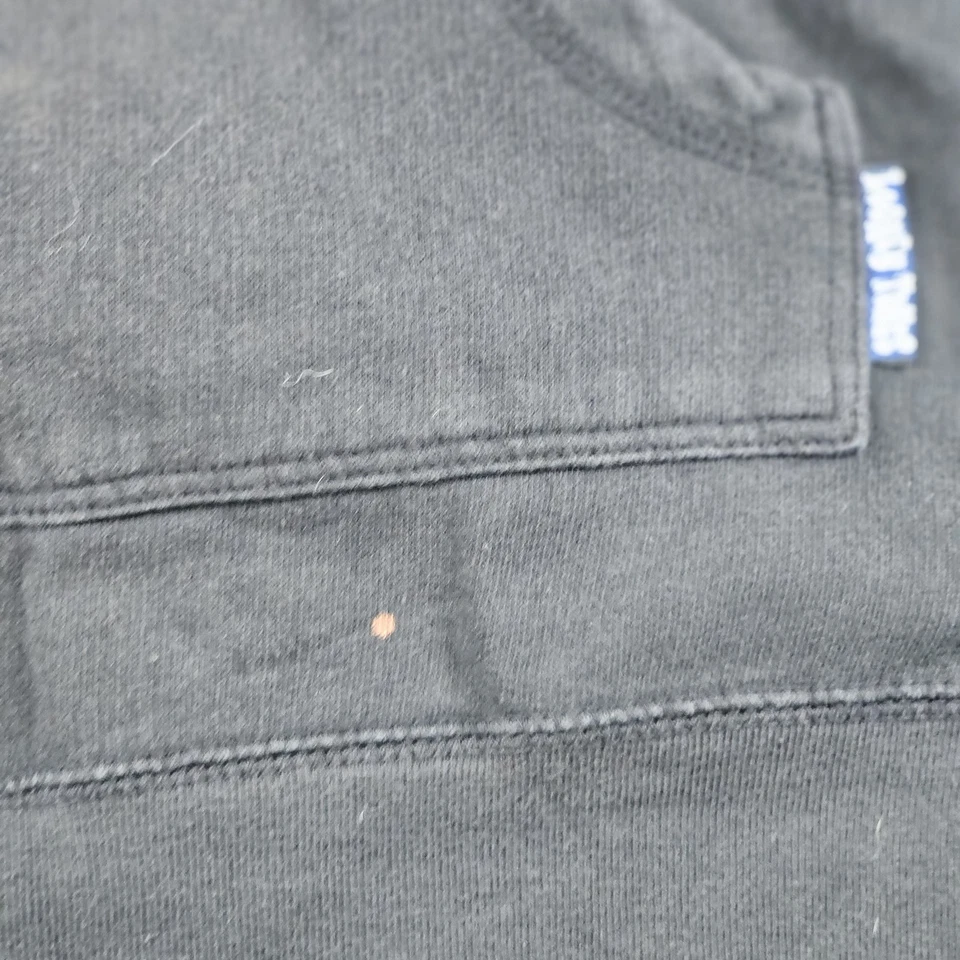 Pulôver Looney Tunes Taz com capuz masculino grande preto rosa xadrez Warner Bros 2001 - Imagem 3 de 4