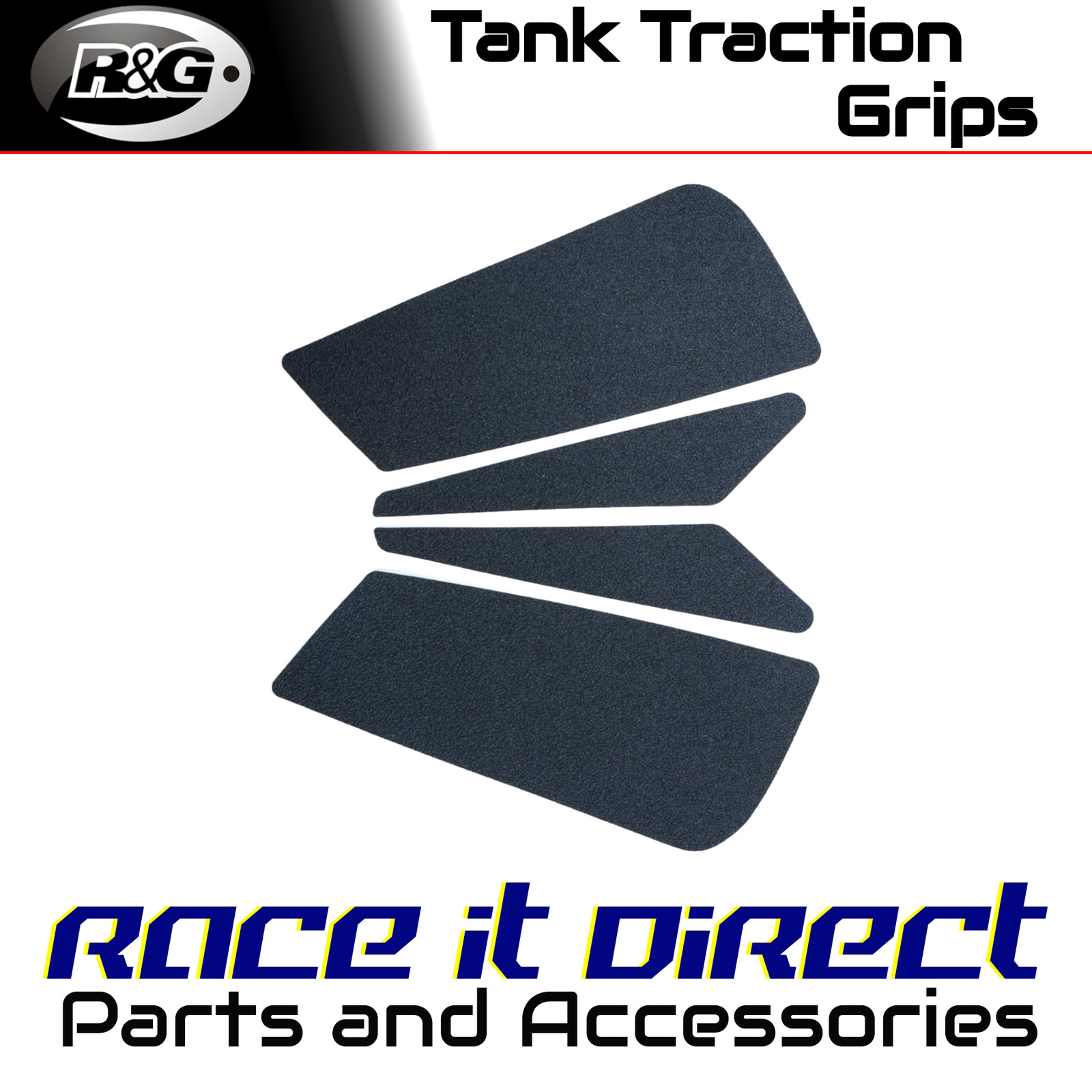 Tank Traction Grips for Ducati 848 2008-2014 R&G