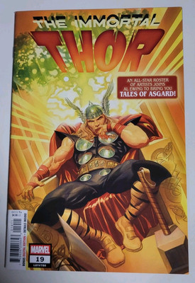 IMMORTAL THOR #19 03/2025 VF+ MAIN COVER MARVEL COMICS