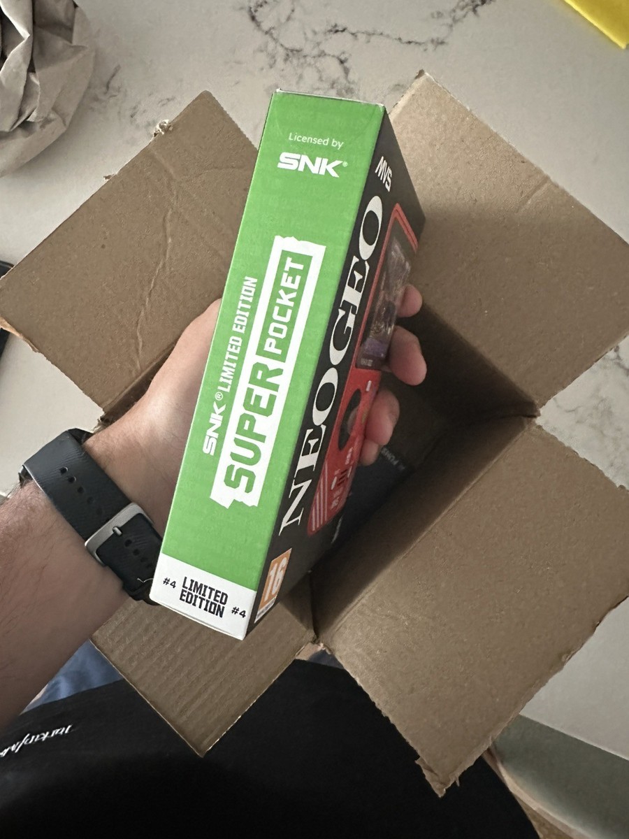 In Hand! - Hyper Mega Tech Neo Geo MVS Limited Edition Super