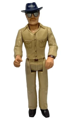 Vtg 1979 Tonka Big Duke Roughneck for Bronco Toy Action Figure Poseable RARE!