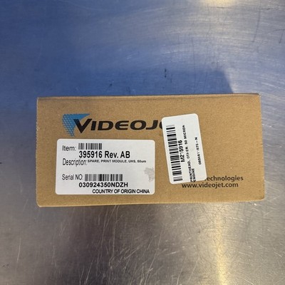 VideoJet 395916 Nozzle Deck Spare Print Module, UHS 50µm for CIJ 1000 Series