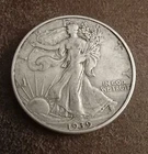1939-D Liberty Walking Half Dollar Very Fine Uncertified.