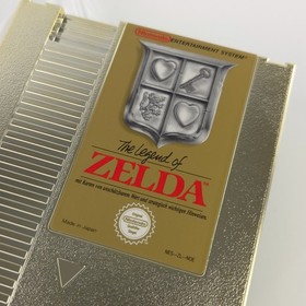 Nintendo NES Spiel: The Legend of ZELDA - OVP CIB Karte versiegelt (PAL-B NOE)