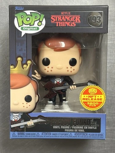 Funko Pop Freddy As Eddie Munson #193 Droppp Royalty Exclusive Stranger Things