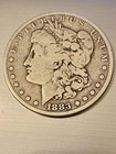 1883 Morgan Silver Dollar  very legible pristne Shape Eagle Reverse 90% Silver