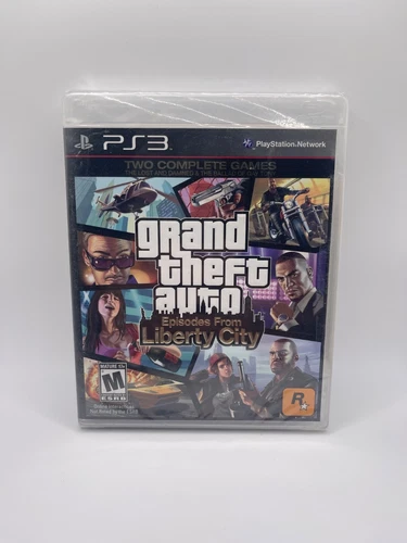 Grand Theft Auto: Episodes From Liberty City Playstation 3 Sealed (Seal Damaged)